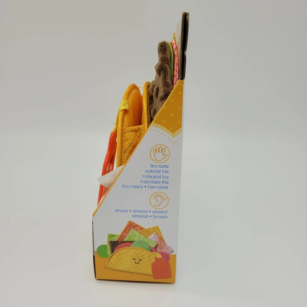 Melissa & Doug Soft Taco Play Set Bright Colors Sensory Infant Gifts 6mo+ NEW